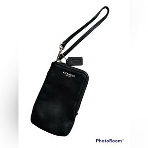 Black Coach Wallet/Wristlet